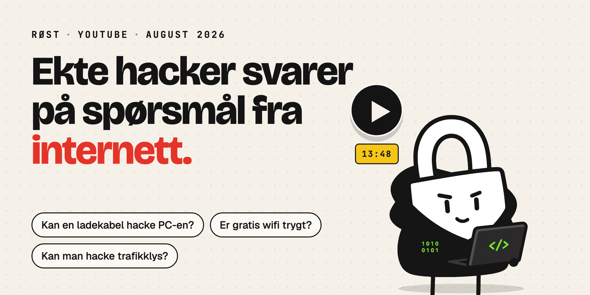 Ekte hacker svarer på spørsmål fra internett